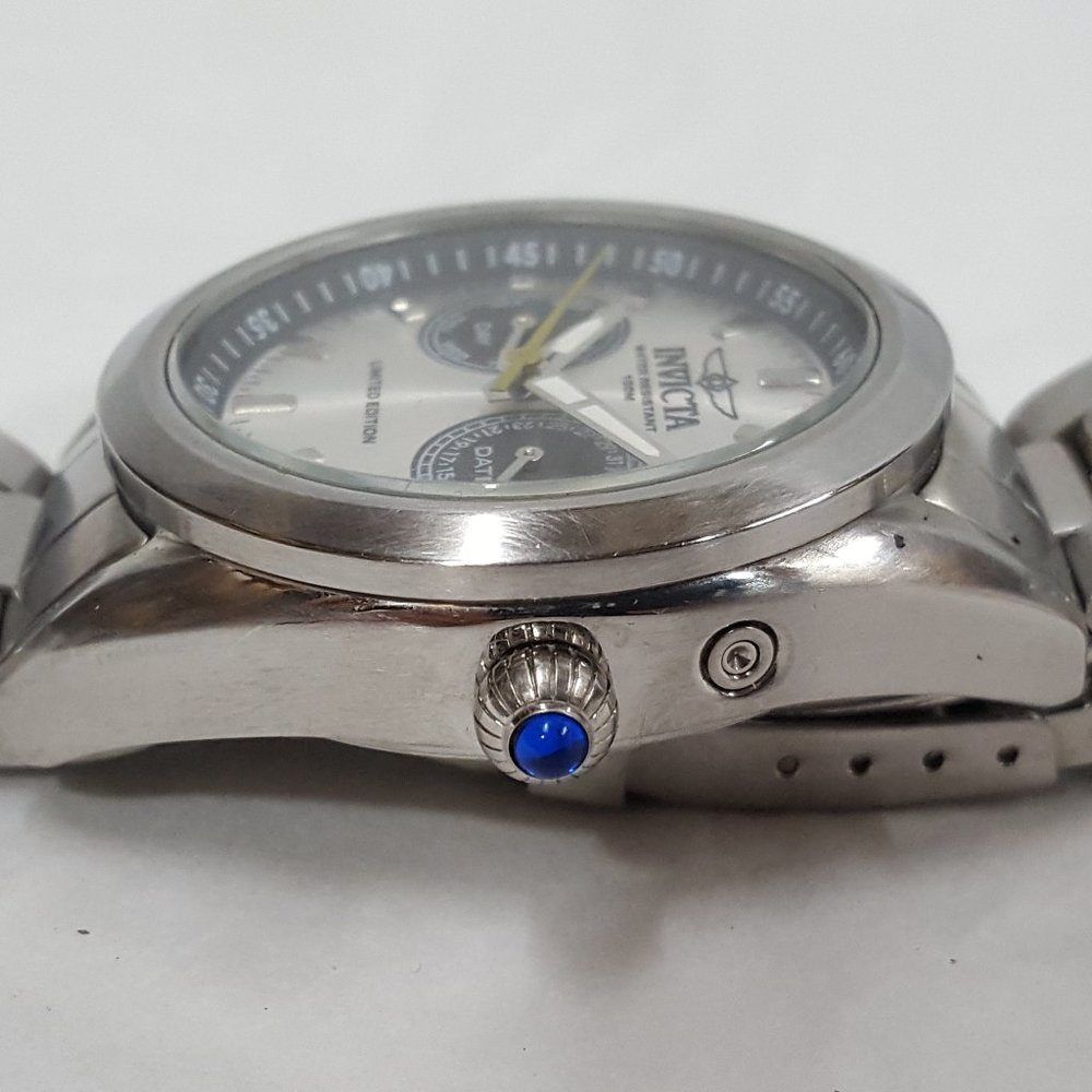 Invicta Speedway Multi-Function Silver Dial Stain… - image 6